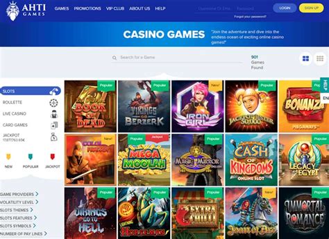 ahti games online casino
